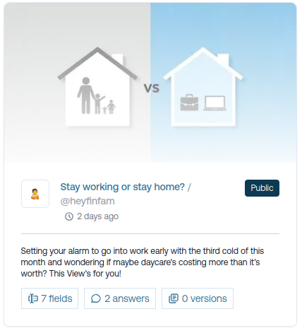 Explore "Stay working or stay home?"