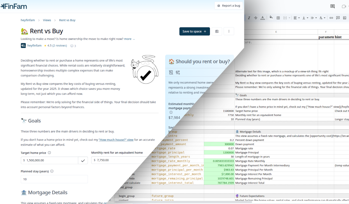 Introducing FinFam Views: Spreadsheets as Apps